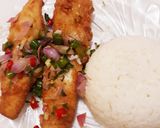 Foto langkah ke 5 dari resep Ikan Crispi Sambel Kecombrang Matah.
