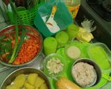 Foto langkah ke 1 dari resep Kroket kentang ayam sayur.