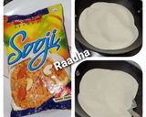 A picture of step 1 of Rava Idli or Instant Idli.