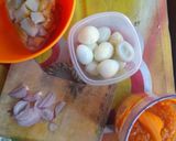 Foto langkah ke 1 dari resep Gulai Kikil Telur Puyuh.