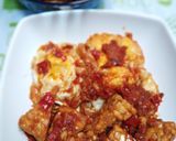 Foto langkah ke 5 dari resep Tempe Telor Balado.