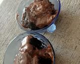 A picture of step 5 of Oreo Brownie Cake.