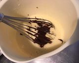Une image de l'étape 5 de Flan d'Halloween au chocolat, poires et menthe.