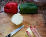 A picture of step 1 of Pasticho (Lasagna Style).