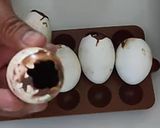 A picture of step 3 of Caramel Chocolate in Egg.
