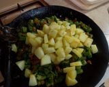 A picture of step 20 of Tawa Bhindi.