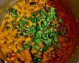 A picture of step 3 of Green sorghum and green wheat khichdi.