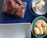 Foto langkah ke 1 dari resep Bolen pisang puff pastry.