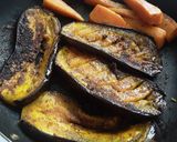 Foto del paso 5 de la receta: Asado vegetariano...🤔😜😛🍆🥒🥕🌰🌶🍯