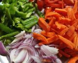 A picture of step 1 of Biryani.