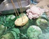 A picture of step 4 of Oven-Baked Chicken Shawarma Skewers.