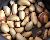 A picture of step 3 of Spicy Jackfruit Seeds Roast – Kerala Style.
