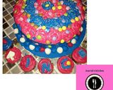 A picture of step 9 of Birthday cake.