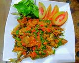 Foto langkah ke 6 dari resep Ikan kembung sambal kemangi.
