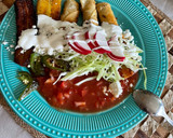 Foto del paso 1 de la receta: Enchiladas de pollo fritas a mi estilo y sabor