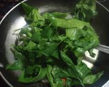 A picture of step 3 of Creamy spinach soup.