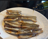 Foto del paso 3 de la receta: Navajas con salsa de kimchi