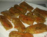 Foto del paso 6 de la receta: Rollitos de verdura y pavo al horno fácil