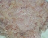 A picture of step 1 of Chicken Kofta.