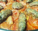 صورة لخطوة 4 من وصفة كفته مع البطاطا والبصل والبندوره سريعه وسهله
