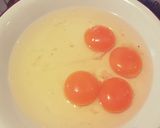 A picture of step 1 of Scrambled eggs.