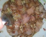 A picture of step 3 of Chicken Manchurian.