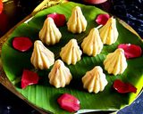 A picture of step 8 of Kesar_Kaju_Modak(Saffron Cashew Modak).