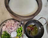 A picture of step 3 of Pakhala Bhat.
