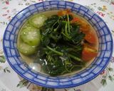 Foto langkah ke 3 dari resep Bening Bayam Oyong.