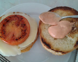 Foto del paso 6 de la receta: Hamburguesa de pollo con panceta