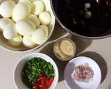 Hình bước làm 2 của món Trứng Ngâm Xì Dầu