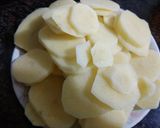 A picture of step 1 of Potato bajji.