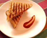 ग्रील चीज सँडविच (grill cheese sandwich recipe in marathi) रेसिपी स्टेप 3 फोटो 