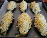 Foto del paso 5 de la receta Berenjenas rellenas de atún en Thermomix