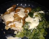 Foto del paso 5 de la receta: Milanesas de merluza:guarnición de acelgas! con salsa blanca!😋