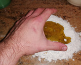 Foto del paso 1 de la receta: Pizza de jamón y espinacas