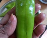 A picture of step 2 of Stuff Mirchi Vada (pakoda).