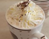 A picture of step 5 of Sweet and creamy coffee.