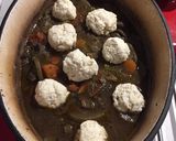 A picture of step 5 of Casserole with dumplings.