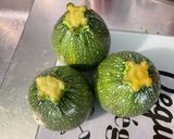 Une image de l'étape 2 de Courgettes rondes et poivron grillés aux épices italiennes (recette plancha).