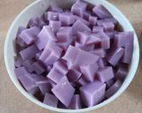Foto langkah ke 3 dari resep Es Buah Naga Jelly.