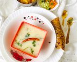 A picture of step 9 of Gujarati kadhi.