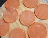 A picture of step 6 of Tomato Poori.