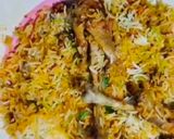 A picture of step 13 of Nizami chicken biryani.