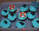 Φωτογραφία βήματος 5 της συνταγής Cupcakes καρχαρίες