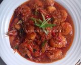 Foto langkah ke 4 dari resep Udang Saus Padang.
