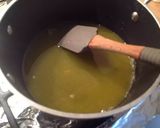 Foto del passaggio 2 della ricetta Baccalà con salsa di arancia, buccia di limone caramellata e lamelle di mandorle tostate