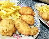 Foto del paso 5 de la receta: Buñuelos de merluza con patatas
