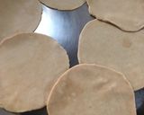 A picture of step 2 of Luchi / Puri.