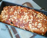 A picture of step 20 of Breakfast Bread with dry fruits and tutty fruity.